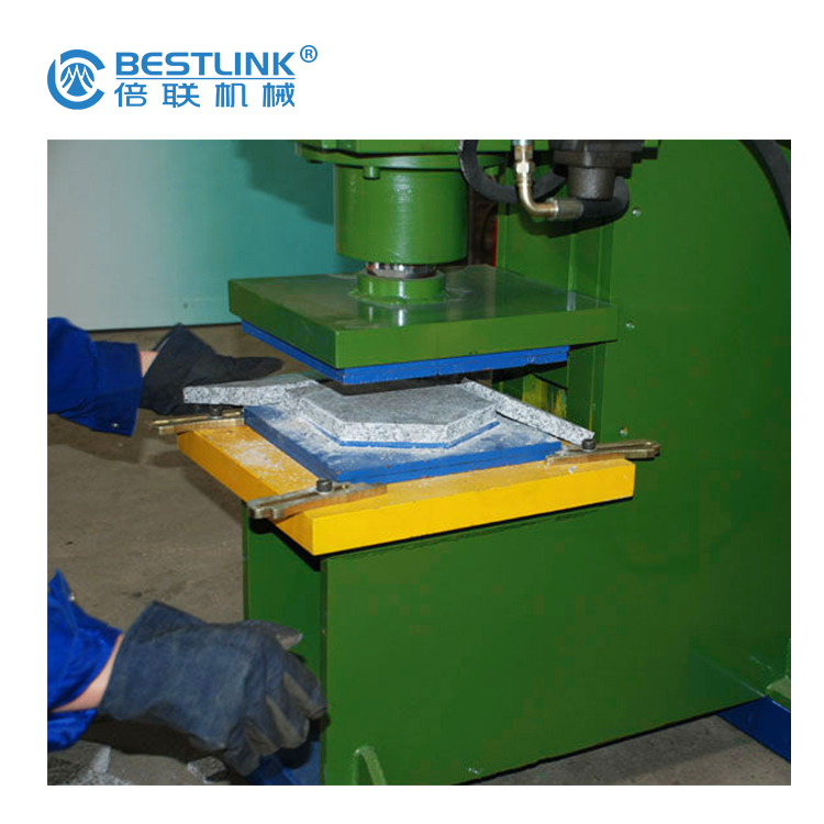 Bestlink, precio de fábrica, máquina de estampado en forma de piedra reciclada, máquina de reciclaje de piedra 
