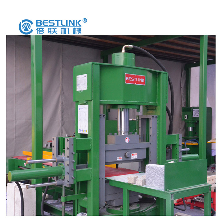 Máquina cortadora hidráulica de guillotina de piedra aserrada Bestlink Factory 70ton Four Blades