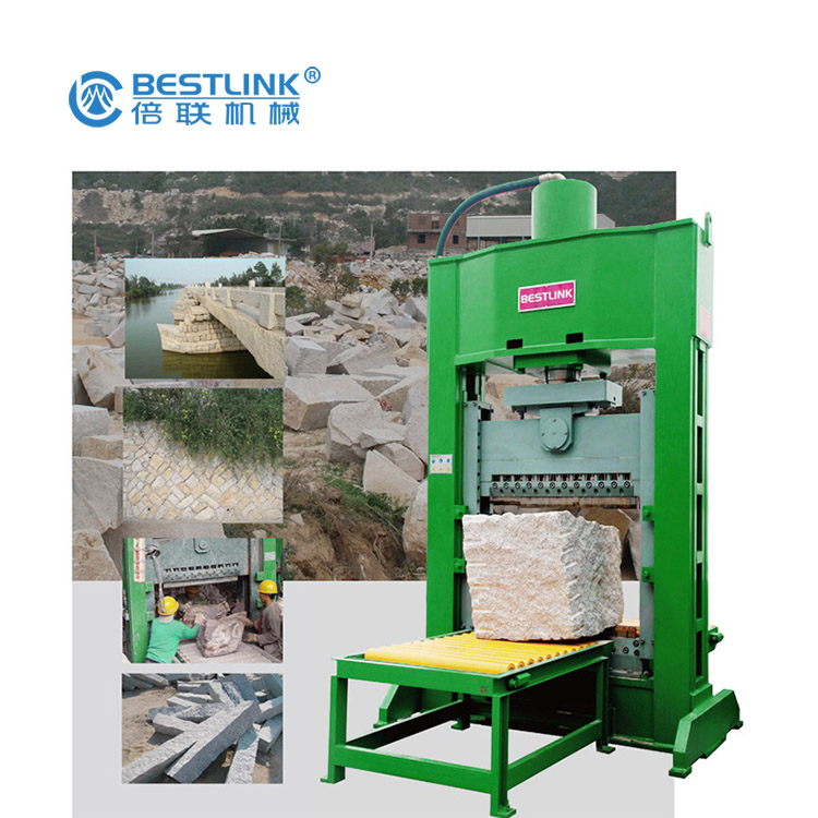 Certificado CE 70ton cuatro cuchillas tipo puente piedra hormigón mármol granito piedra división máquina de Xiamen BESTLINK fábrica