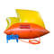 Bolsas de aire de PVC de polímero inflable de empuje de piedra para la extracción de mármol